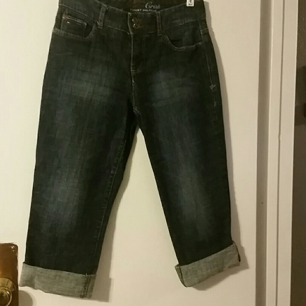 Tommy Hilfiger hope crop jeans sz 4 great jeans